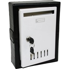 Flamex Plastik Siyah Posta Kutusu (5047)