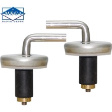 SHC4200 Mey Ithalat® Metal Menteşe Üstten Sıkmalı Klozet Kapağı Montaj