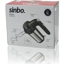 Flamex El Mikseri 2in1= Karışıtma - Çırpma Aparatı 5 Kademe Hız Ayarı Paslanmaz Çelik Gövde 200W Sm