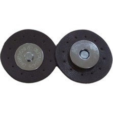 Durukar Manyetik Çıt Çıt Derili Kahverengi 2 Adet