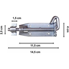SHC4200 Mey Ithalat® Kilitli Sürgü No 3