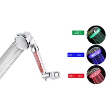Flamex Renk Değiştiren LED Işıklı Duş Başlığı (5047)