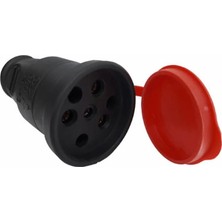 SHC4200 Mey Ithalat® Kauçuk 380 Volt Trifaze Dişi Fiş