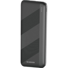 Flamex Mikro Type-C USB Hızlı Şarj Edebilen 10000 Mah Powerbank (5047)