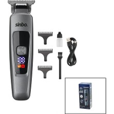 Flamex USB Şarjlı - LCD Göstergeli Saç - Sakal Kesme Traş Makinesi Iki Farklı Hız - 150 Dk. Çalı�