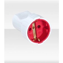 SHC4200 Mey Ithalat® Ay-Ka Topraklı Dişi Fiş (1 Adet)