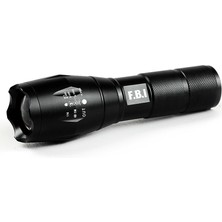 Flamex F-T3 Su Geçirmez Alüminyum Oksidiyon Şarjlı El Feneri