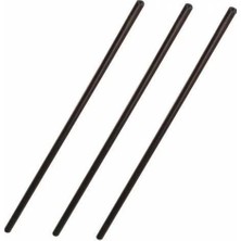 Nacario Mey Ithalat® Mum Sıcak Silikon Siyah 6,2 mm 30 cm 3 Adet