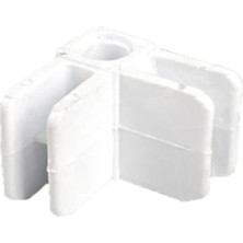 Nacario Mey Ithalat® Sineklik Köşe Takozu 20X40 Beyaz