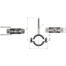 Nacario Mey Ithalat® Trifonlu Boru Kelepçesi 1'lik
