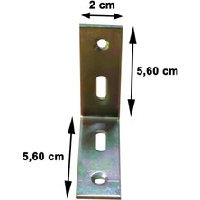 Nacario Mey Ithalat® Masa Gönye 20X55