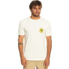 Quiksilver Planetpositive Erkek Bej Tişört