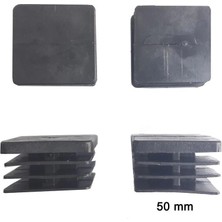 Nacario Mey Ithalat® Kare Profil Iç Tapa 50X50 mm 4 Adet