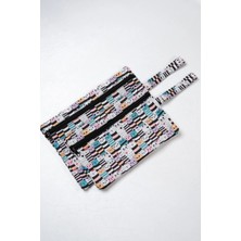 Durukar Islak/kuru Kirli Temiz Kıyafet, Mayo, Bebek Çamaşır Çantası - Sıvı Geçirmez Kedili