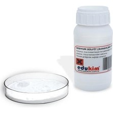 Edulab SODYUM SÜLFAT (ANHİDRİT, SAF) 150 GR AMB.
