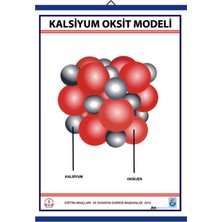 Edulab KALSİYUM OKSİT (CAO) MODELİ LEVHASI (70X100 CM)