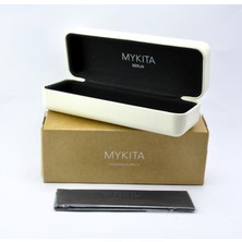 Mykita Mykıta Hande Made Whıte Case  Beyaz Kucuk ve Orta Boy Gözlük / Güneş Gözlüğü  Kutusu Kılıfı