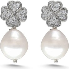 Ecru Atelier Gümüş Küpe Carla 925 Gümüş In