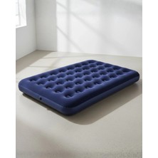 Karahanbey Çift Kişilik Şişme Yatak Dayanıklı Vinil Kamp ve Misafir Kullanımına Uygun