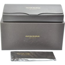 Oliver Peoples Olıver Peoples Los Angeles Leather Case  Kahverengı Deri Kucuk ve Orta Boy Gözlük / Güneş Gözlüğü  Kutusu Kılıfı