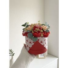 Çiçek Buketi Mum Hediyelik