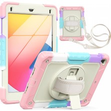 Snmswrld Newface Ipad Air 2 9.7 Kılıf Tablet Rainbow Kapak - Pembe