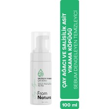 From Natura Çay Ağacı ve Salisilik Asit Yıkama Köpüğü 100 ml