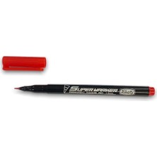 SHC4200 Mey Ithalat® Rikoty G-0921 Kırmızı 1 mm Uçlu Süper Marker Kalem