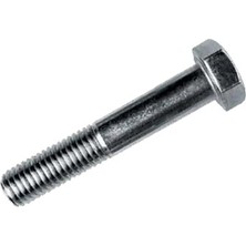 SHC4200 Mey Ithalat® M10X80 Civata Beyaz Yarım Paso 5 Adet