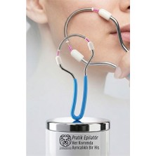 Marsilyan Pürüzsüzlük Sanatı: Pratik Yaylı Yüz Epilatörü: Ince Tüylere Kesin Çözüm, Bıyık ve Y