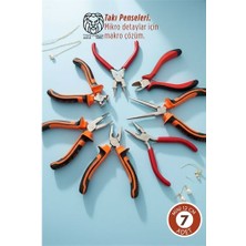 7'li Profesyonel Takı Tasarım & Hobi Pense Seti (Hassas Işçilik Kiti) -Marsilyan