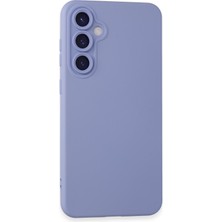 Snmswrld Newface Samsung Galaxy S24 Kılıf Nano Içi Kadife Silikon - Lila