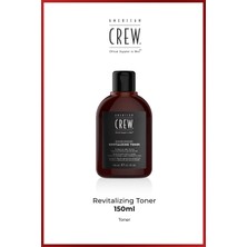 American Crew Revitalizing Toner 150 ml – Erkek Yüz Toniği, Tıraş Sonrası Rahatlatıcı Tonik & Nemlendirici Cilt Bakımı