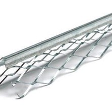 SHC4200 Mey Ithalat® Baklavalı Kaba Sıva Köşe Profili 25 Adet 270 cm