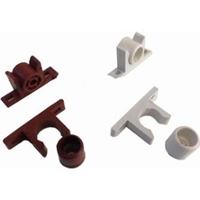 SHC4200 Mey Ithalat® Plastik Beyaz Sineklik Çıtçıtı (Adet)