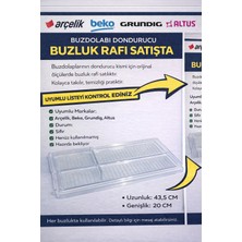 Arçelik 5223 Nh Buzdolabı Dondurucu Buzluk Rafı - 4249010700