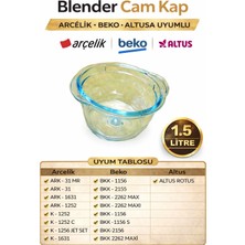 Arçelik Valso Blender Plastik Kabı