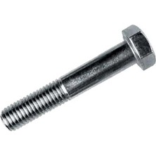 SHC4200 Mey Ithalat® M16X140 Civata Beyaz Yarım Paso 2 Adet