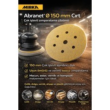 Mirka Gold 150 mm Cırt 7 Delikli Zımpara P60 50'li Paket