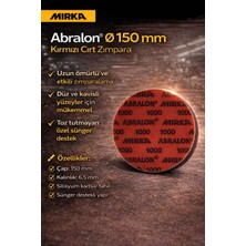 Mirka Abralon 150MM Zımpara 500 Kum 20'li Paket