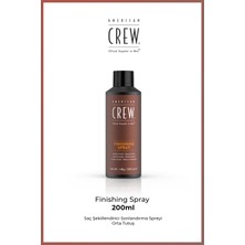 American Crew Finishing Spray 200 ml – Erkek Saç Şekillendirici Sabitleyici Sprey, Güçlü Tutuş & Doğal Görünüm