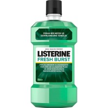 Listerine Fresh Burst 500ML Ağız Bakım Ürünü Antibakteriyel Etkiyle Plak ve Tartar Karşıtı