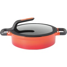 Berghoff Gem Stay Cool Pilav Tenceresi Turuncu 26 cm