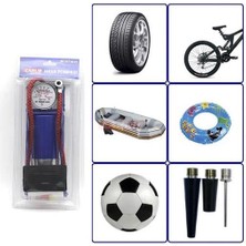 LASTİK ŞİŞİRME HAVA AYAK POMPASI (0-7 BAR) (100 psi)