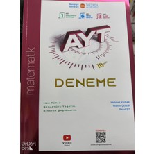 ÜçDörtBeş Yayınları AYT 10’lu Matematik Deneme 2026