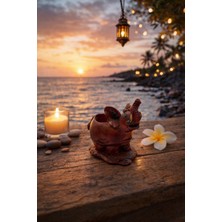 Seymen Bıçakçılık 1’li Fil Figürlü Mumluk | Dekoratif Tealight Fil Mumluk | Şık Ev Aksesuarı