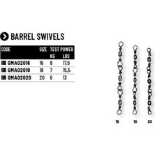 Colmic Barrel 3 Jointed 12P