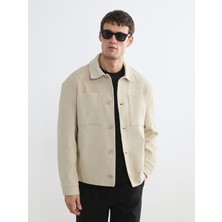 Lc Waikiki Yeni Sezon Regular Fit Uzun Kollu Kadife Erkek Gömlek Ceket