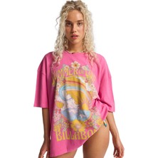 Billabong Summer Of Love Kadın Pembe Tişört
