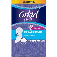 British Rose Günlük Ped Normal Eko 40 Lı Parfümlü Mor Paket